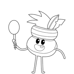 Stupa Dumb Ways To Die Free Coloring Page for Kids