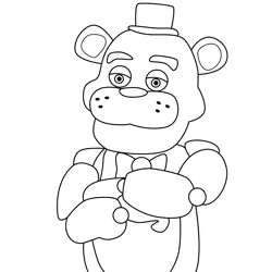 Freddy Fazbear Folding Hands FNAF