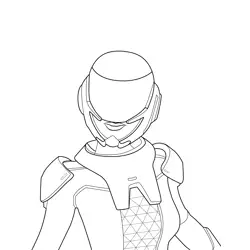 Astro Assassin Fortnite Free Coloring Page for Kids