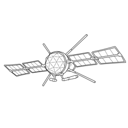 Planetary Probe Fortnite Free Coloring Page for Kids