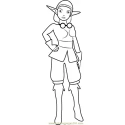 Rayn Free Coloring Page for Kids
