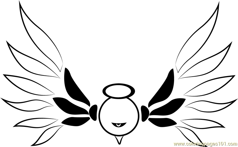 0² Coloring Page for Kids - Free Kirby Printable Coloring Pages Online