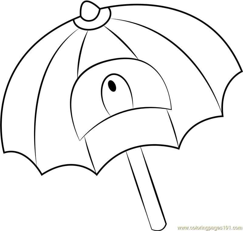 Drifter Coloring Page for Kids - Free Kirby Printable Coloring Pages