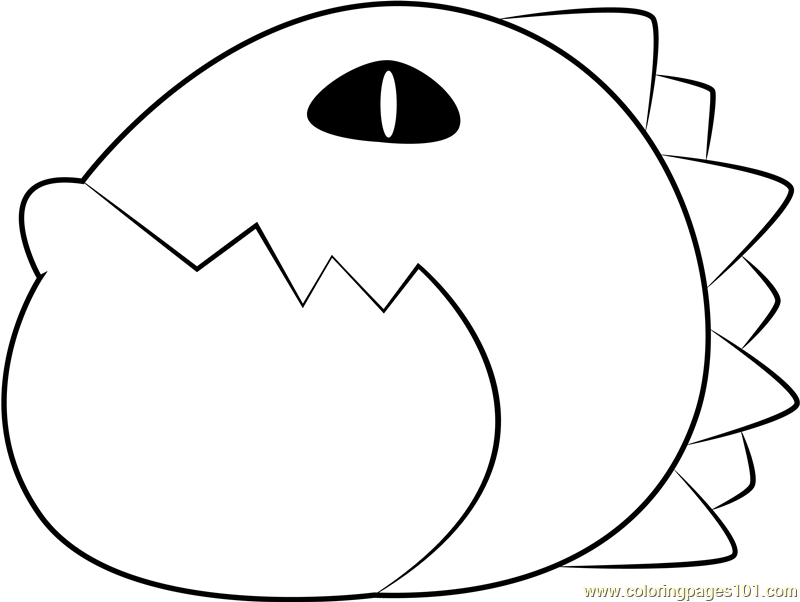 Galbo Coloring Page for Kids - Free Kirby Printable Coloring Pages