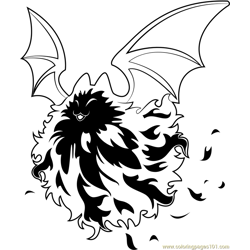 Batafire Free Coloring Page for Kids