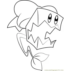 Boxy Free Coloring Page for Kids