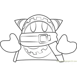 Magolor Free Coloring Page for Kids