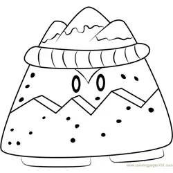 Moundo Free Coloring Page for Kids