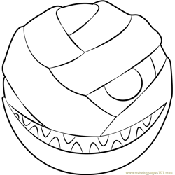 Mumbies Free Coloring Page for Kids