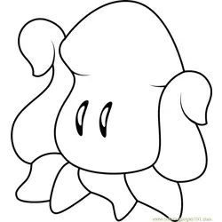 Squishy Free Coloring Page for Kids