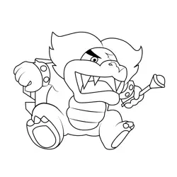 Dhuwor Koopalings Free Coloring Page for Kids