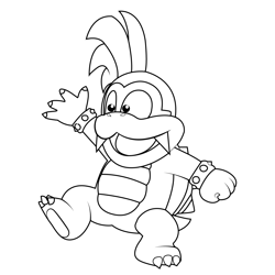 Prince Ross Koopalings Free Coloring Page for Kids