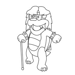 Thomas Koopalings Free Coloring Page for Kids