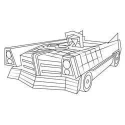 Brute Mario Kart Free Coloring Page for Kids