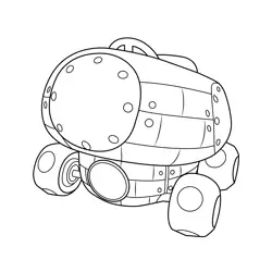 Cheermellow Mario Kart Free Coloring Page for Kids
