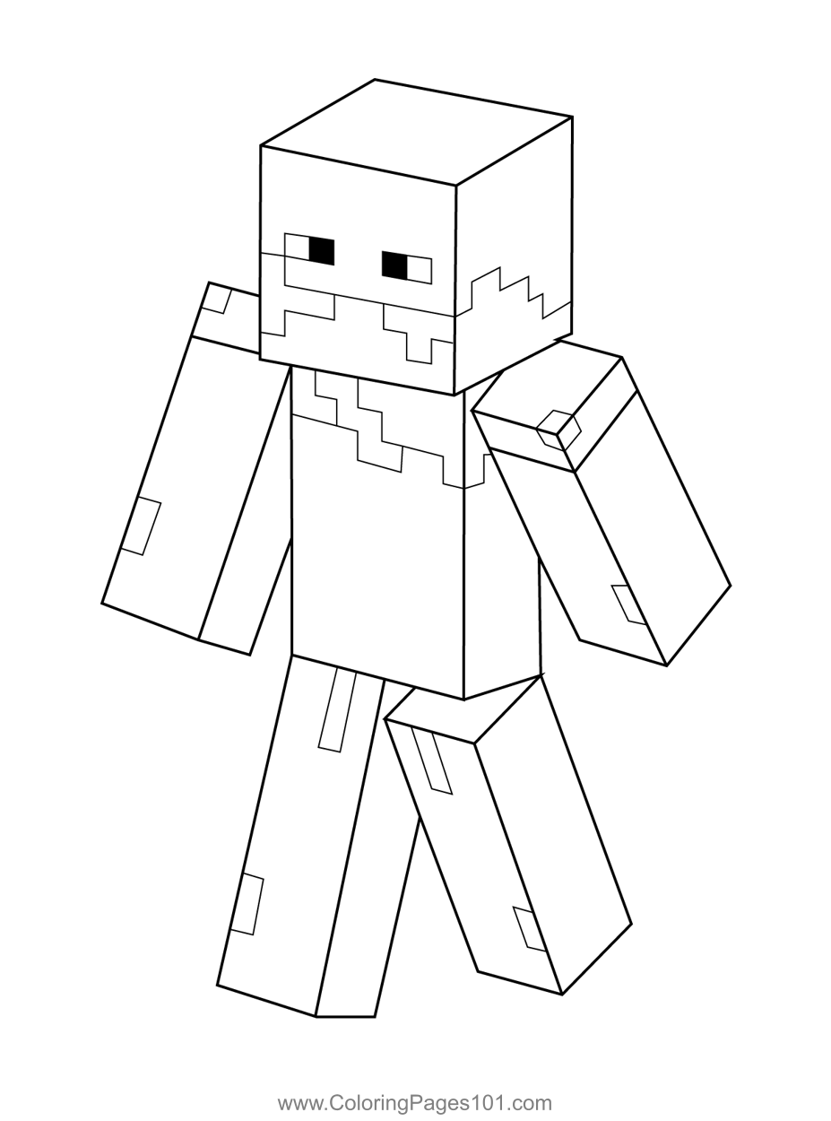 Blaze Minecraft Coloring Page for Kids   Free Minecraft Printable ...