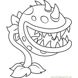 Chomper Free Coloring Page for Kids