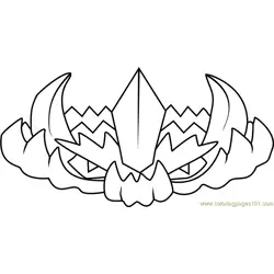 Spikerock Free Coloring Page for Kids