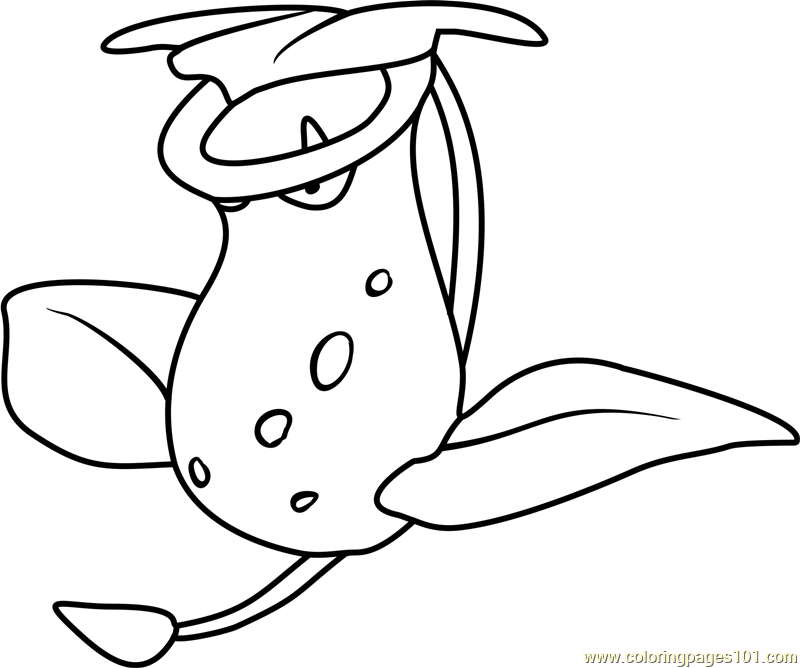 Victreebel Pokemon GO Coloring Page for Kids - Free Pokemon ...
