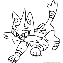 Pokemon Sun And Moon Coloring Pages For Kids Printable Free Download Coloringpages101 Com