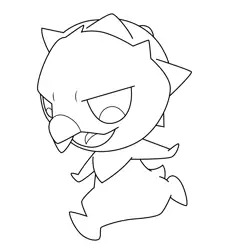 Capsakid Pokemon Free Coloring Page for Kids