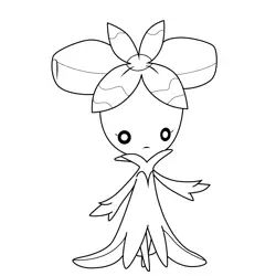 Dolliv Pokemon Free Coloring Page for Kids