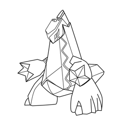 Duraludon Pokemon Free Coloring Page for Kids