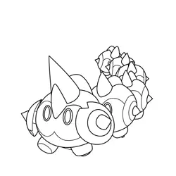 Falinks Pokemon Free Coloring Page for Kids