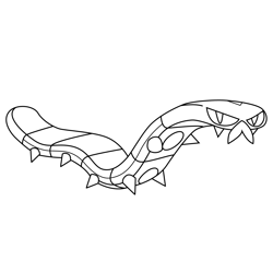 Sizzlipede Pokemon Free Coloring Page for Kids