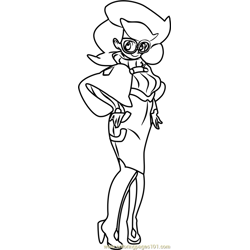Wicke Pokemon Sun and Moon Free Coloring Page for Kids