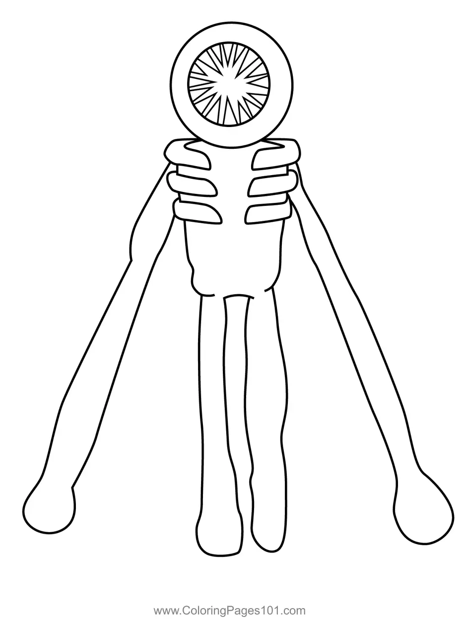 The Figure Doors Roblox Coloring Page for Kids - Free Roblox Doors