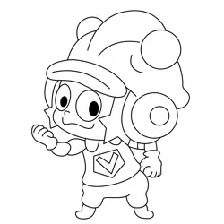 9-Volt Free Coloring Page for Kids