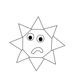 Barry Free Coloring Page for Kids