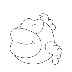 Bessie Bass Free Coloring Page for Kids