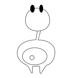 Blarfle Free Coloring Page for Kids