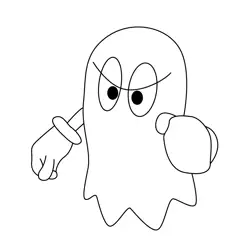 Blinky Free Coloring Page for Kids