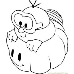 Lakitu Free Coloring Page for Kids