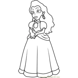 Pauline Free Coloring Page for Kids