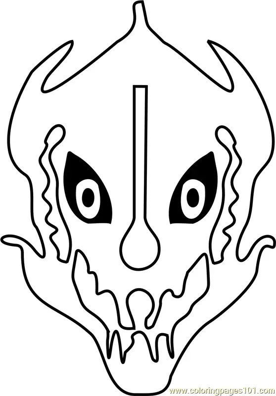 Gaster Blaster Undertale Coloring Page for Kids - Free Undertale ...