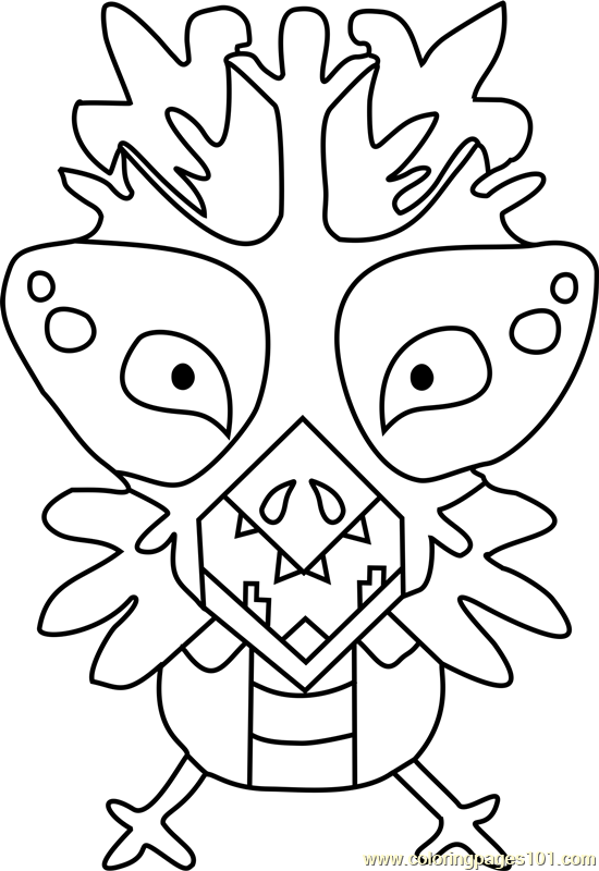 Snowdrake Undertale Coloring Page for Kids - Free Undertale Printable