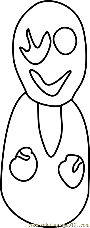 W D Gaster Undertale Coloring Page for Kids - Free Undertale Printable