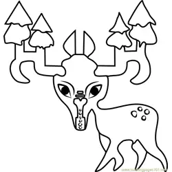 Gyftrot Undertale Free Coloring Page for Kids