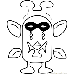 Migospel Undertale Free Coloring Page for Kids