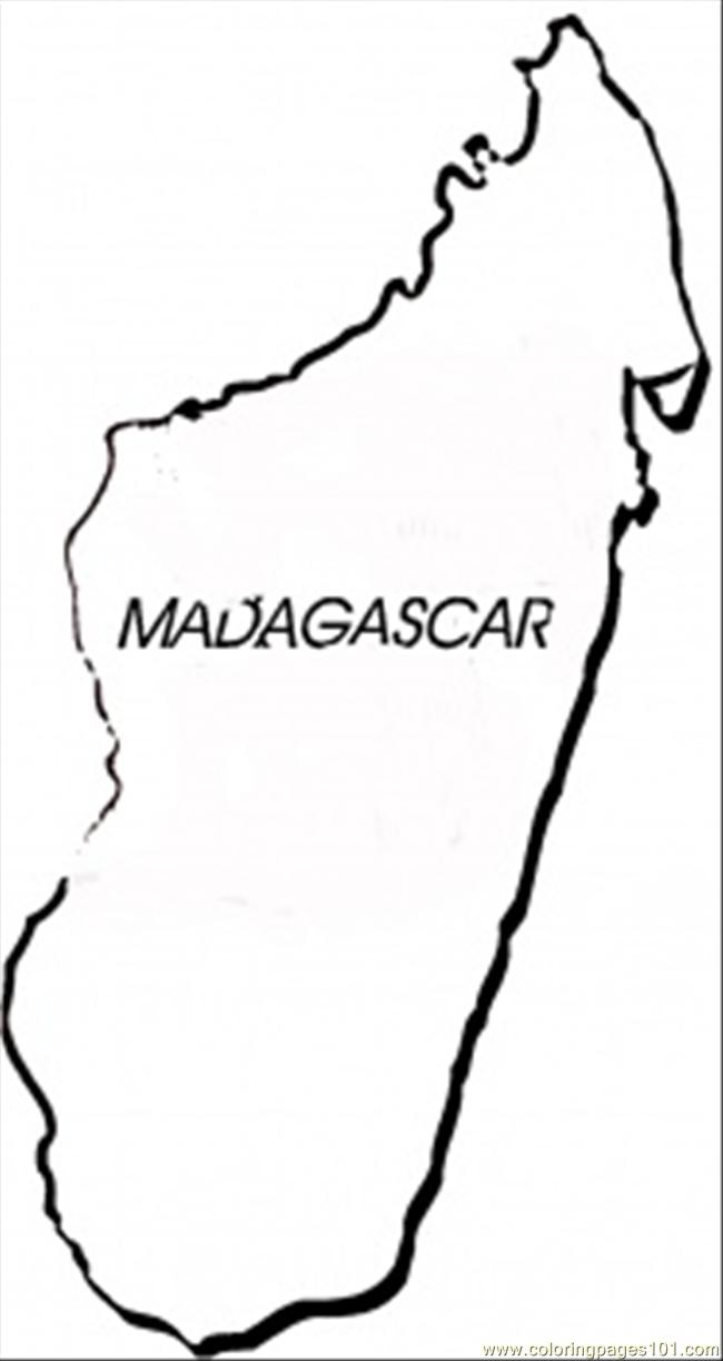 остров мадагаскар карта