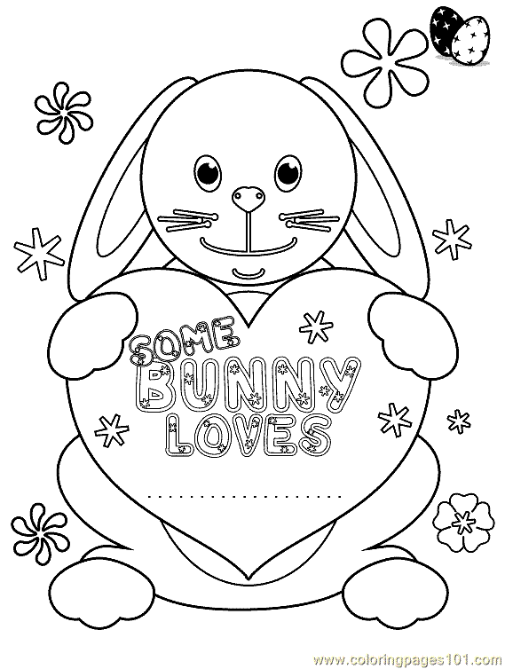 Coloring Pages Easter Coloring Page 25 (Entertainment > Holidays ...
