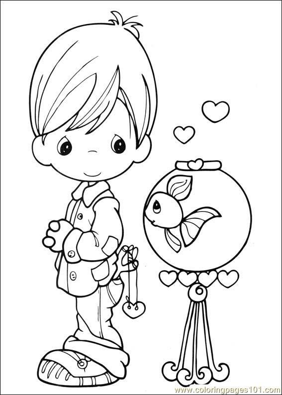 Coloring Pages Precious Moments - Preciousmoments41 Cclpg