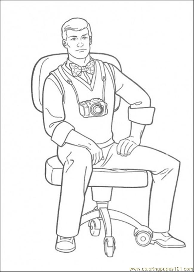 Journalist Coloring Pages Coloring Pages